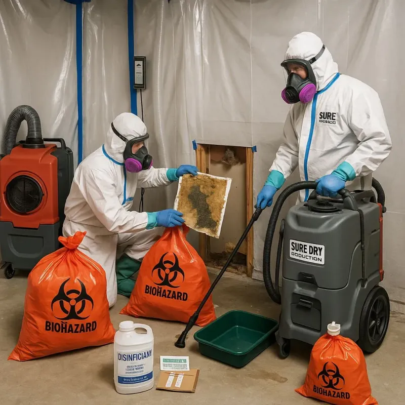 Contaminated Water Handling Protocols process in Chase City, VA