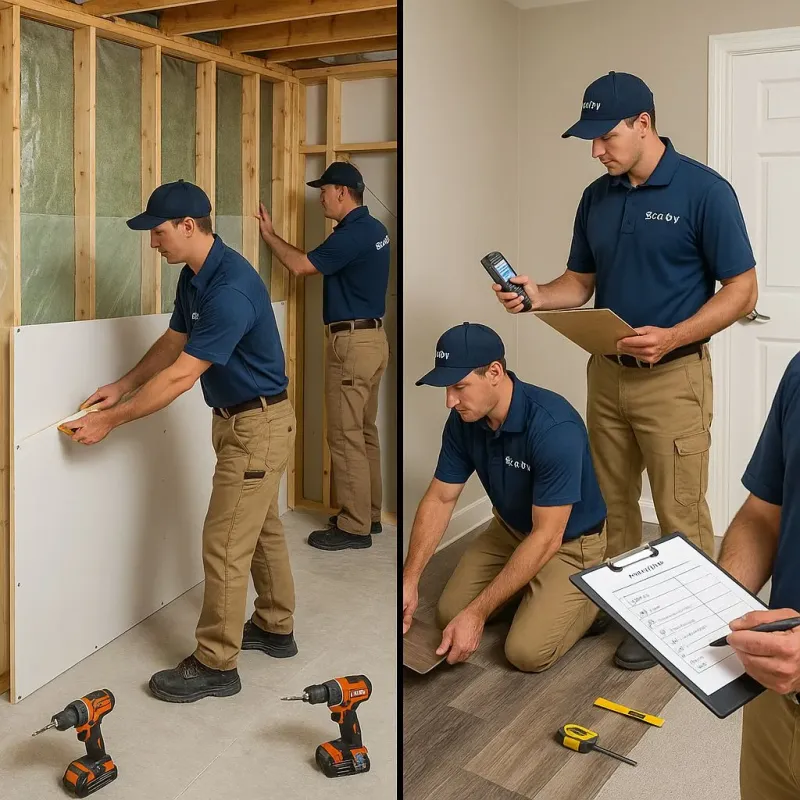 Repairs and Reconstruction process in Chase City, VA